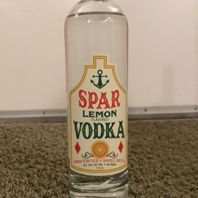 McMenamins Spar Lemon Vodka