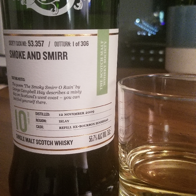SMWS 53.357 ("Smoke and Smirr")