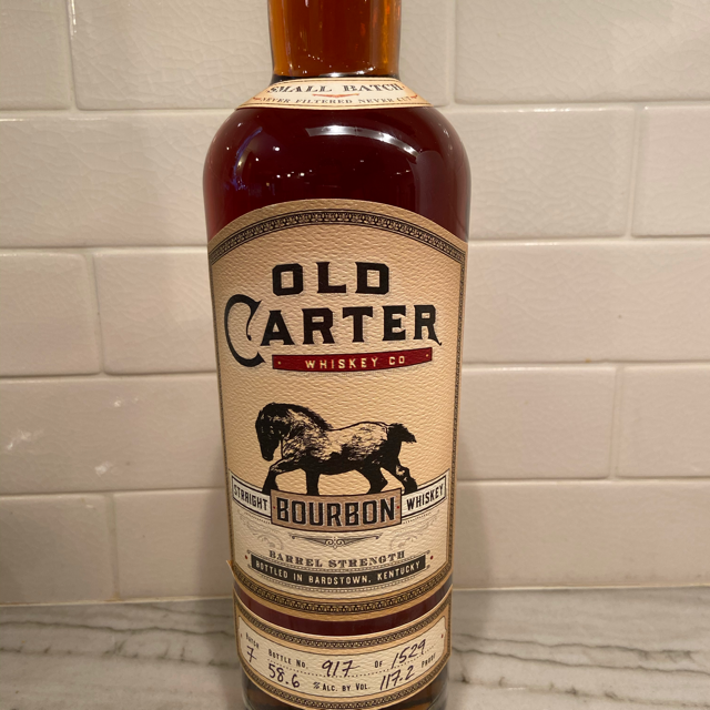 Old Carter Straight Bourbon Batch 7 (2021 Release)