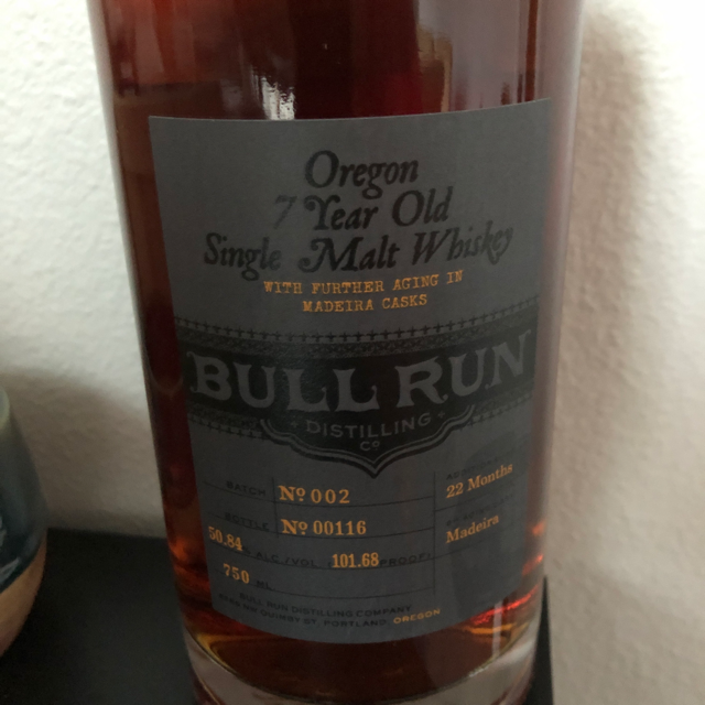 Bull run single malt Madeira cask