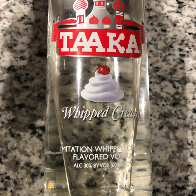 Taaka Whipped Cream Vodka
