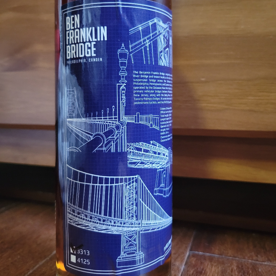 PWS Pick Penelope Architect Single Barrel 3313 Ben Franklin Bridge