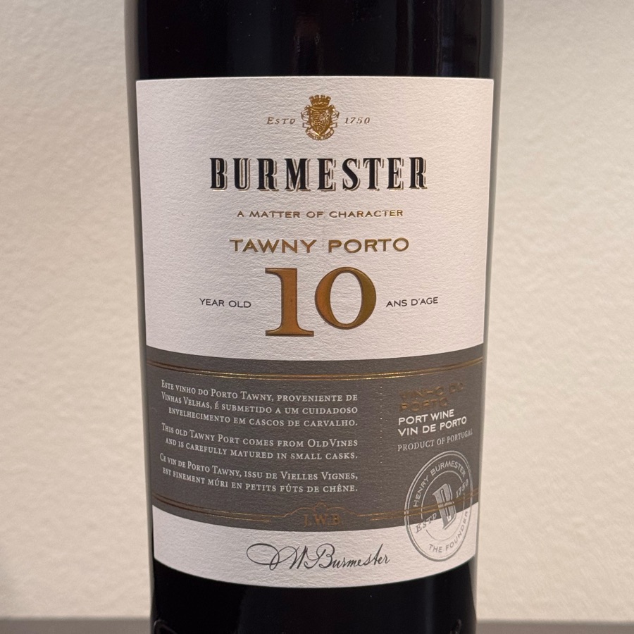Burmester Tawny Porto 10 Years