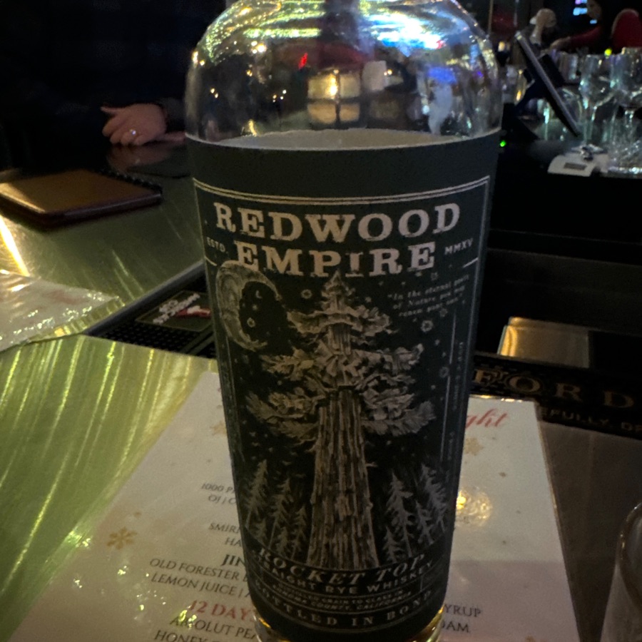Redwood Empire Rocket Top Straight Rye Bottled In Bond (Spring 2016)
