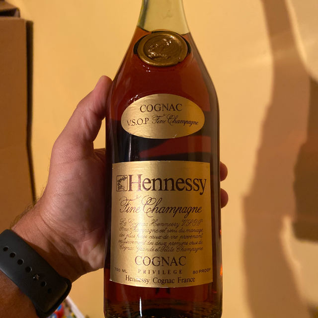 Hennessy VSOP Cognac (Gold Label 1970s/1980s)