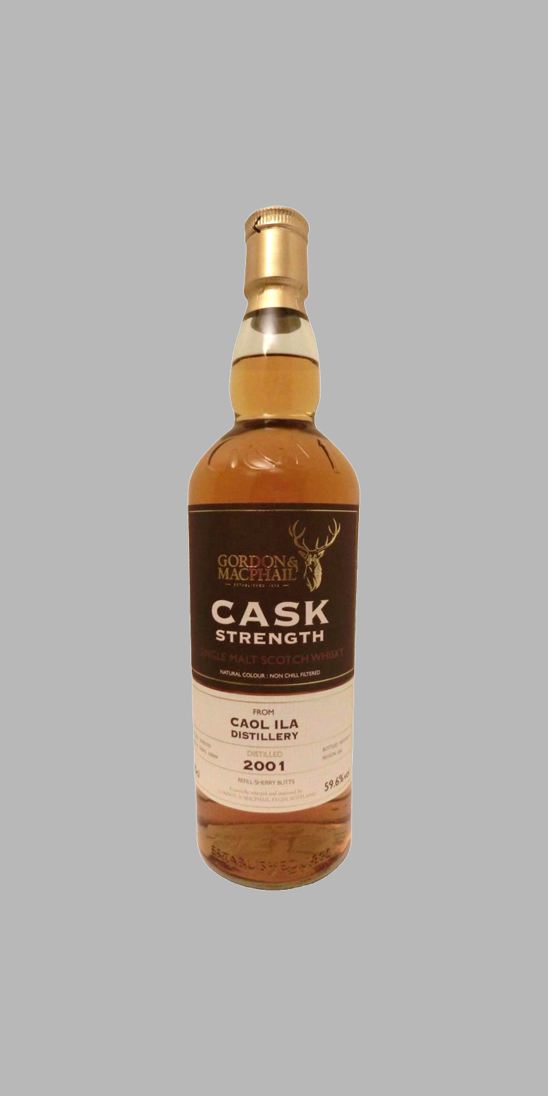Caol Ila 2001 Cask Strength (Gordon & MacPhail)