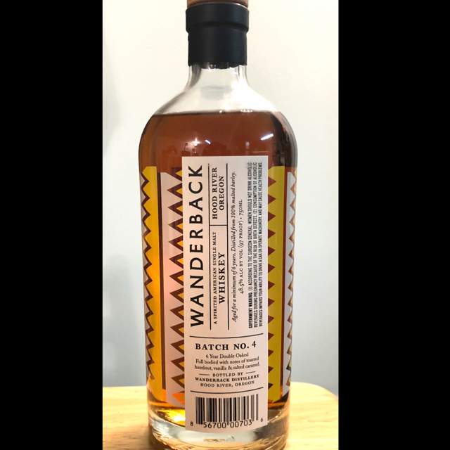 Wanderback American Single Malt Batch No. 04