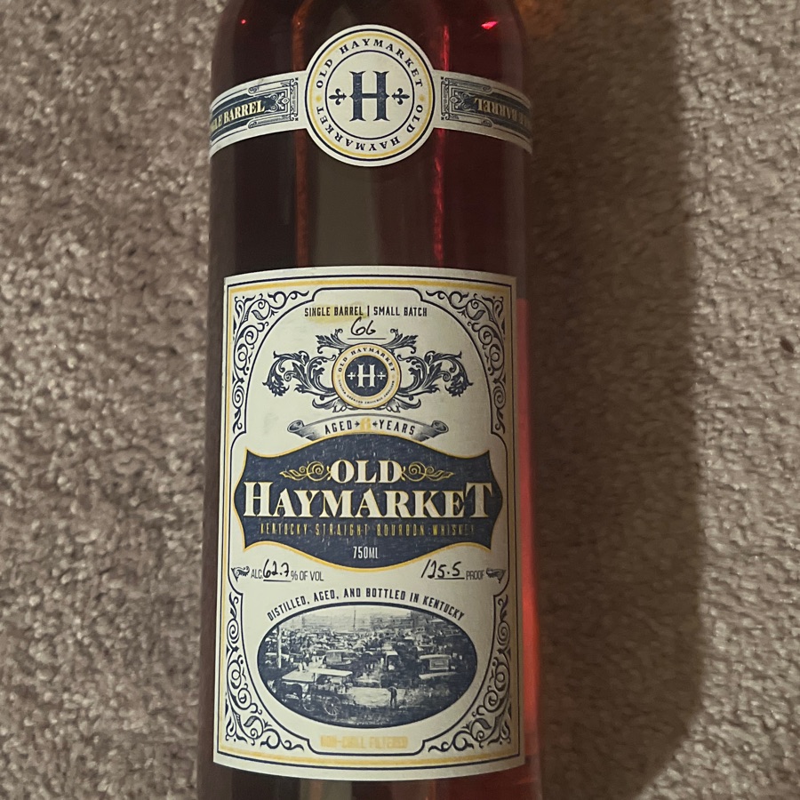 Old Haymarket Single Barrel Small Batch 66