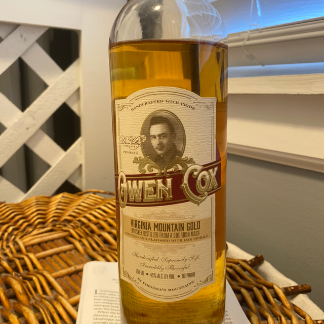 Davis Vally Distillery-Owen Cox Virginia Mountain Gold