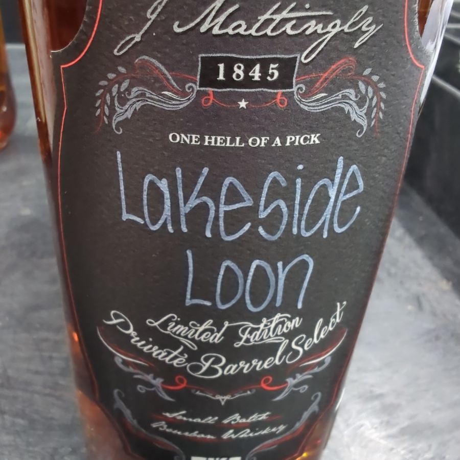 J. Mattingly 1845 Private Barrel Select Bourbon "Lakeside Loon"