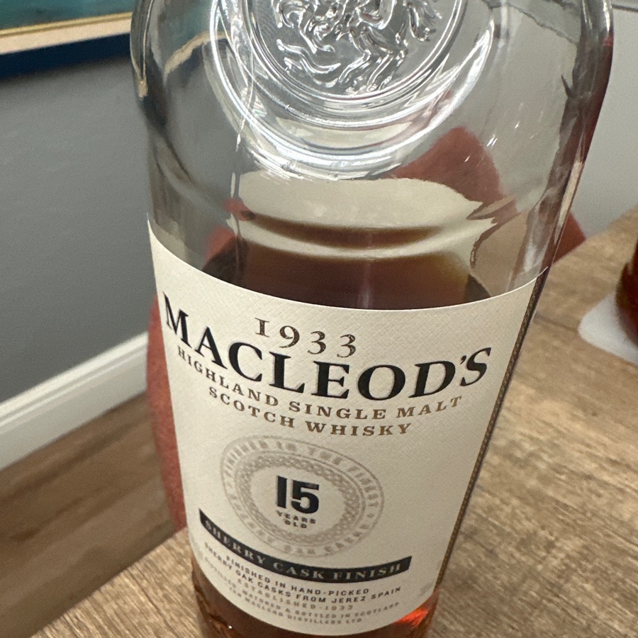 macleod's 15 year