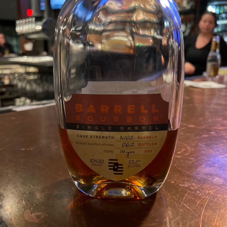 Barrell Bourbon Single Barrel #N102
