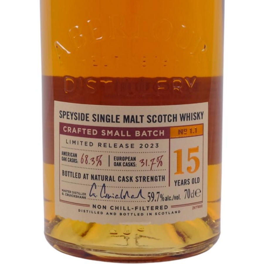 Aberlour 15 Years Old Limited Release 2023 No. 1