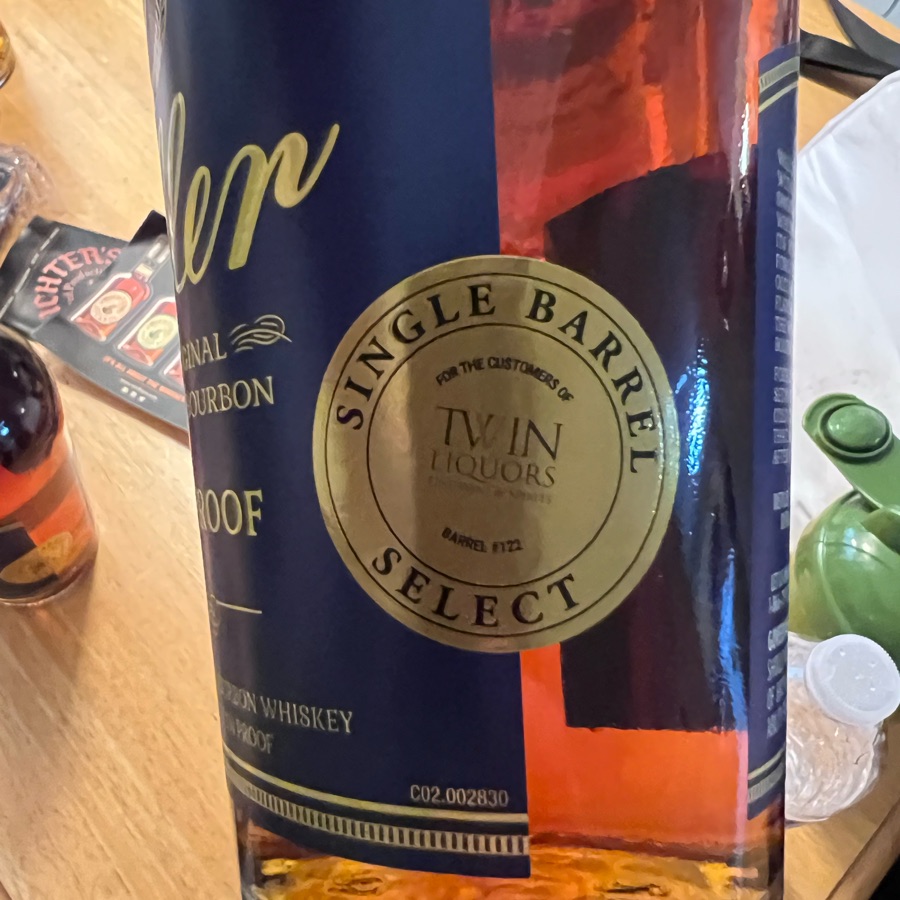 Weller Full Proof Single Barrel Select (Twin Liquors Barrel # 122)