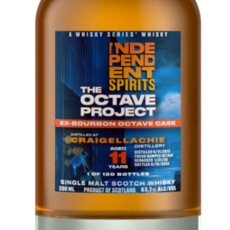 Craigellachie 2013 11 Years ex-Bourbon Cask - The Octave Project (Independent Spirits)