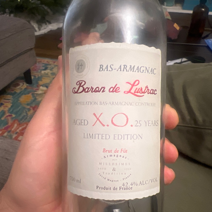 Baron de Lustrac XO 25 Years