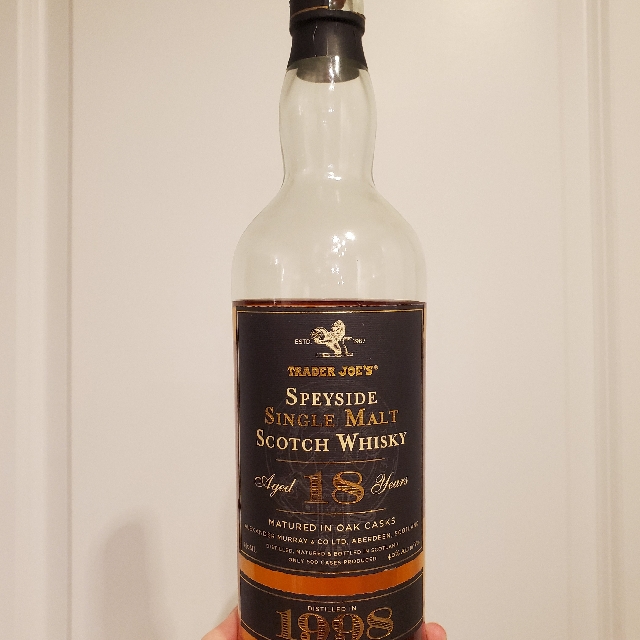 Trader Joe's 1998 18 Year Speyside Single Malt Scotch Whisky