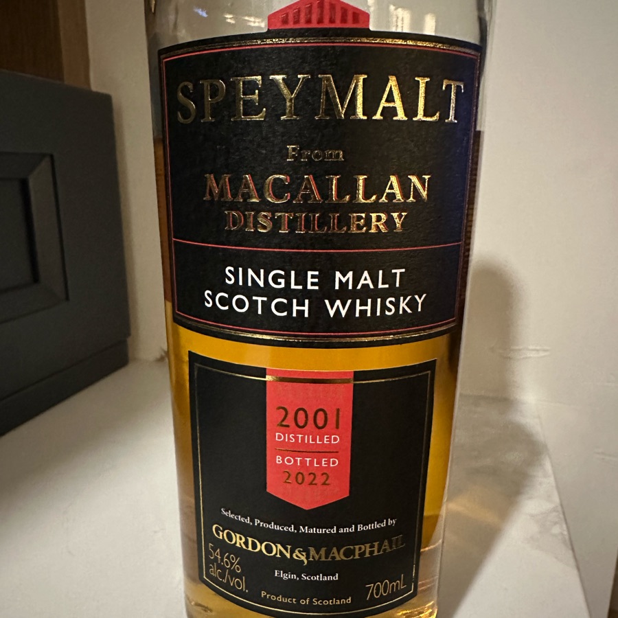 Macallan Speymalt 2001 (Gordon & MacPhail)