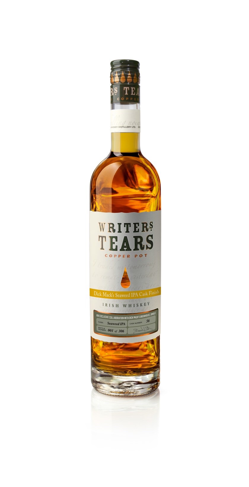 Writers' Tears Copper Pot Dick Mack's Seaweed IPA Cask Finish