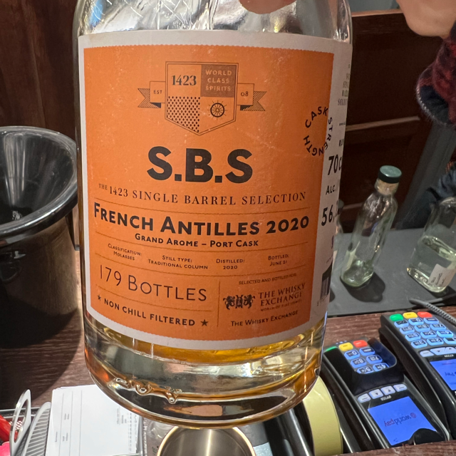 SBS for TWE French Antilles 2020 Port Cask Grand Arome