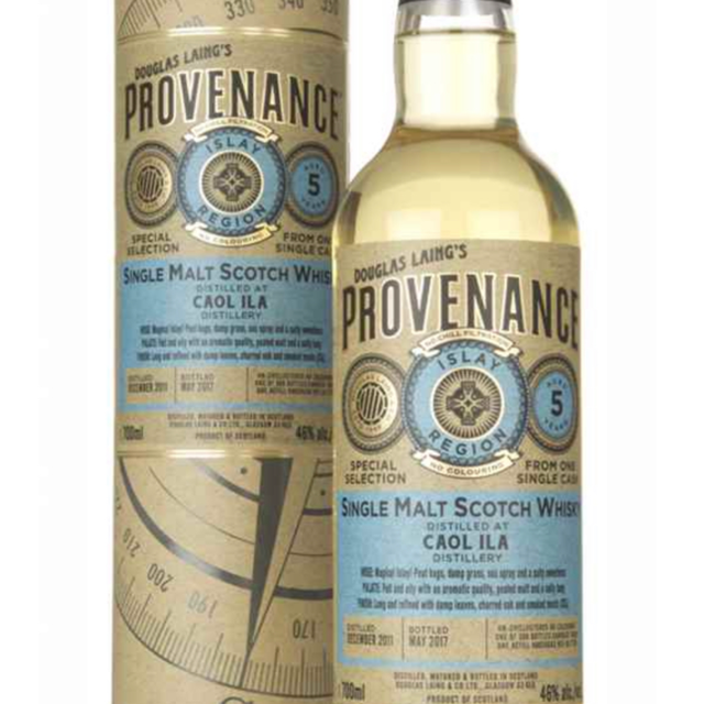 Douglas Laing's Provenance Caol Ila 5 Year Old (2011, cask 11778)