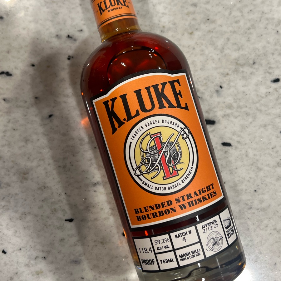 K. Luke Toasted Barrel Bourbon Batch 4