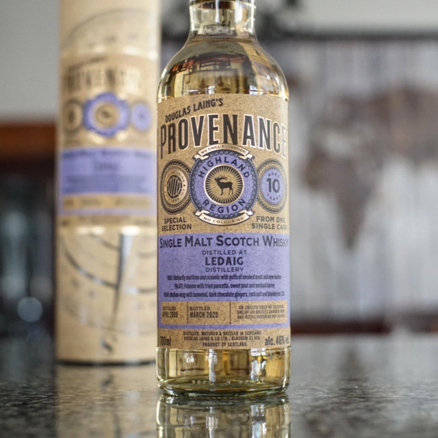 Ledaig Douglas Laing Provenance 10 Year Old