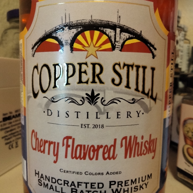 Copper Still Cherry Flavored Whiskey