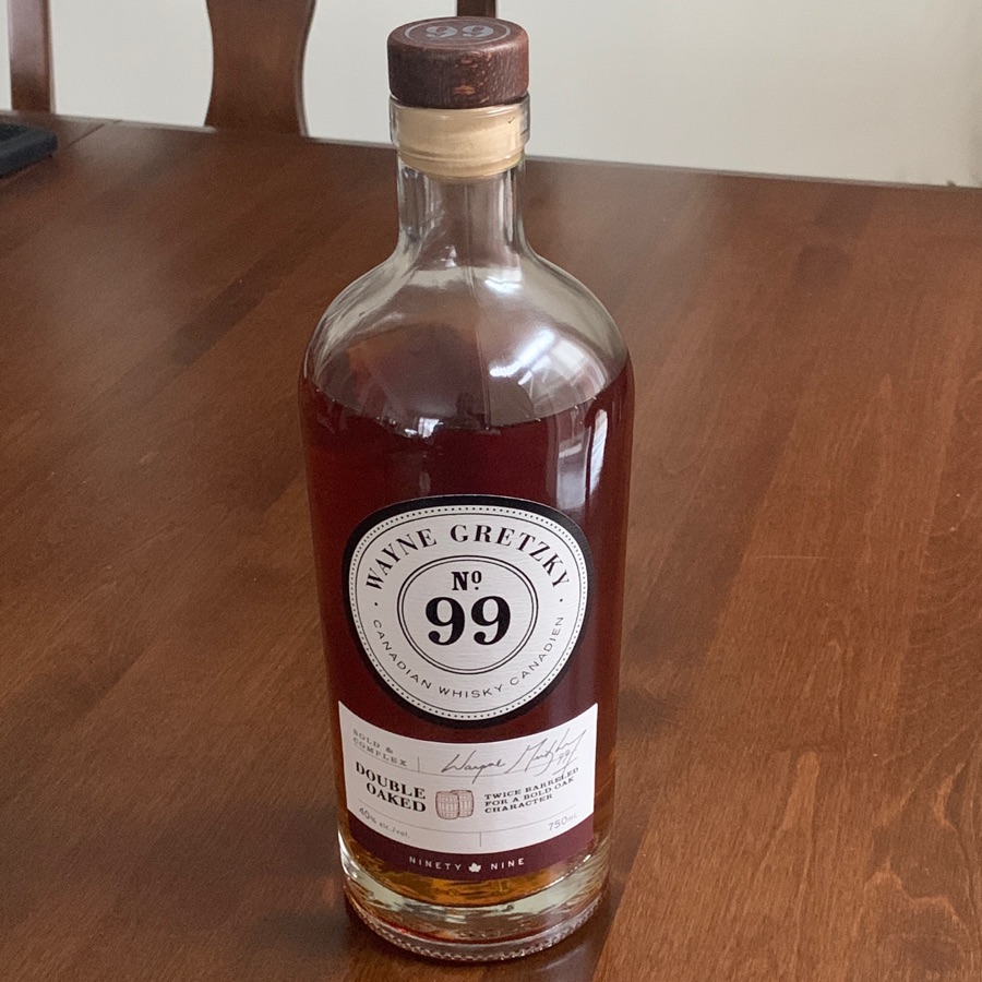 Wayne Gretzkey No. 99 Double Oaked