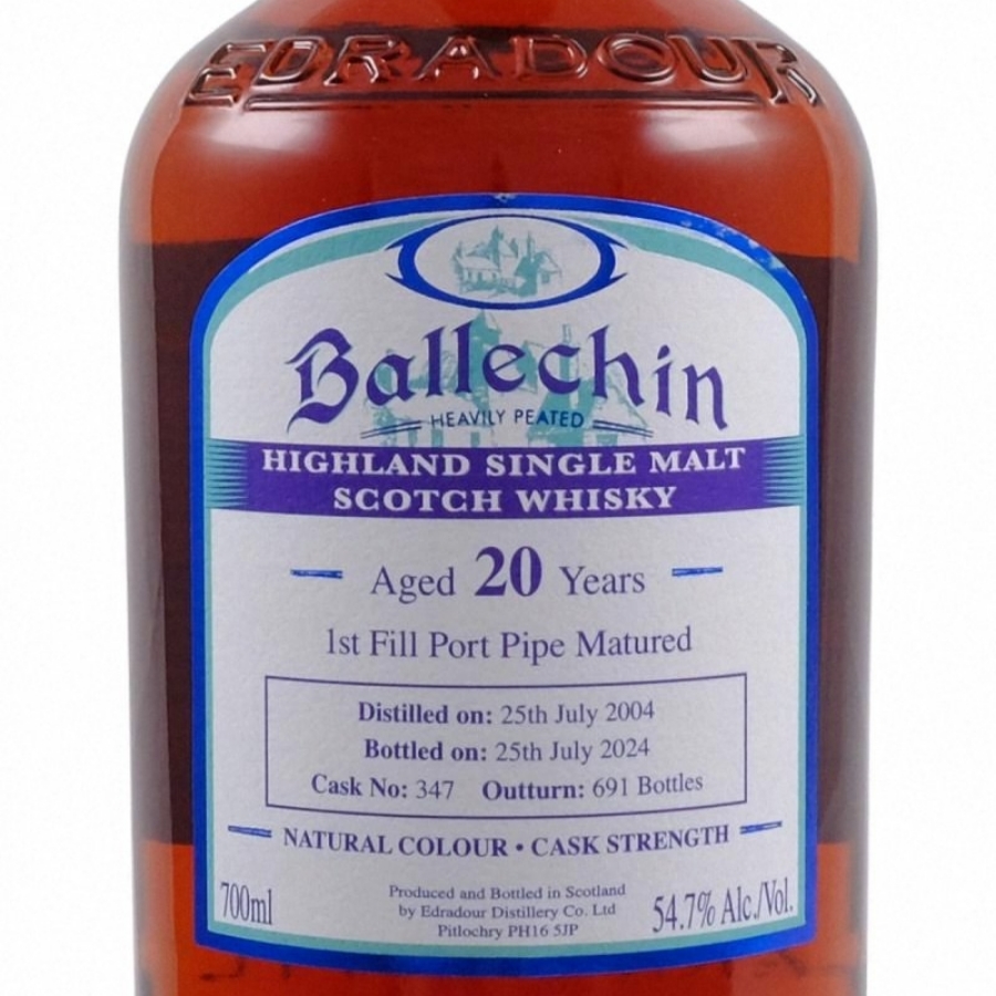 Ballechin 20 Port Pipe Matured