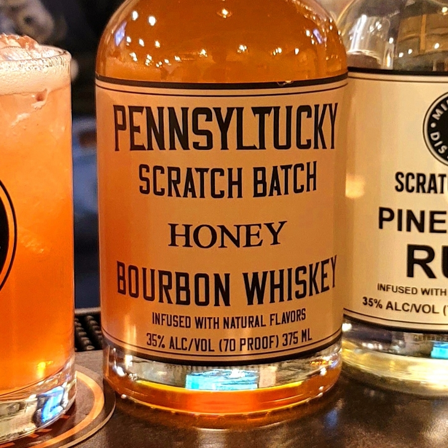 Midstate Distillery Scratch Batch Honey Bourbon Whiskey
