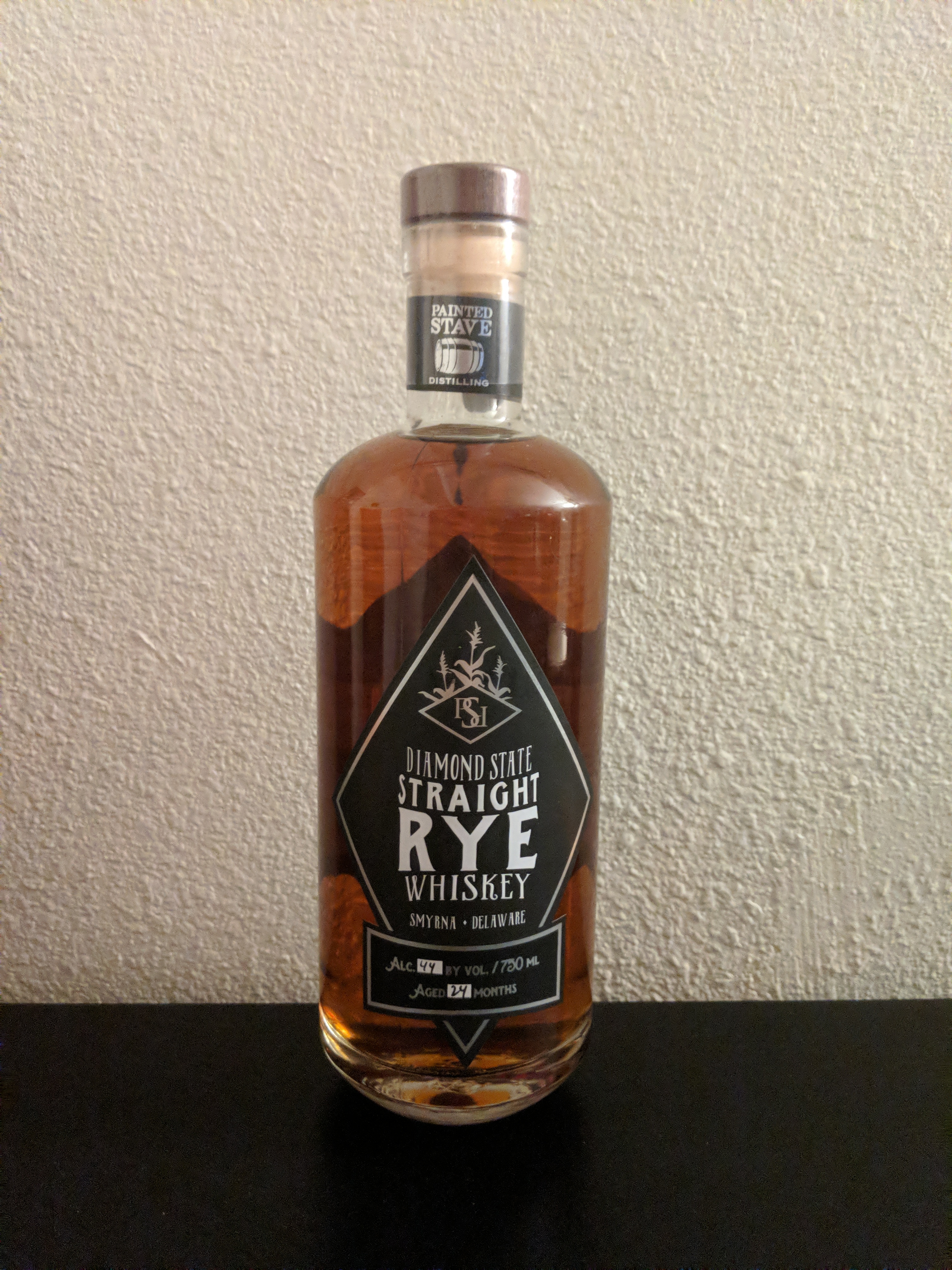 Diamond State Straight Rye Whiskey