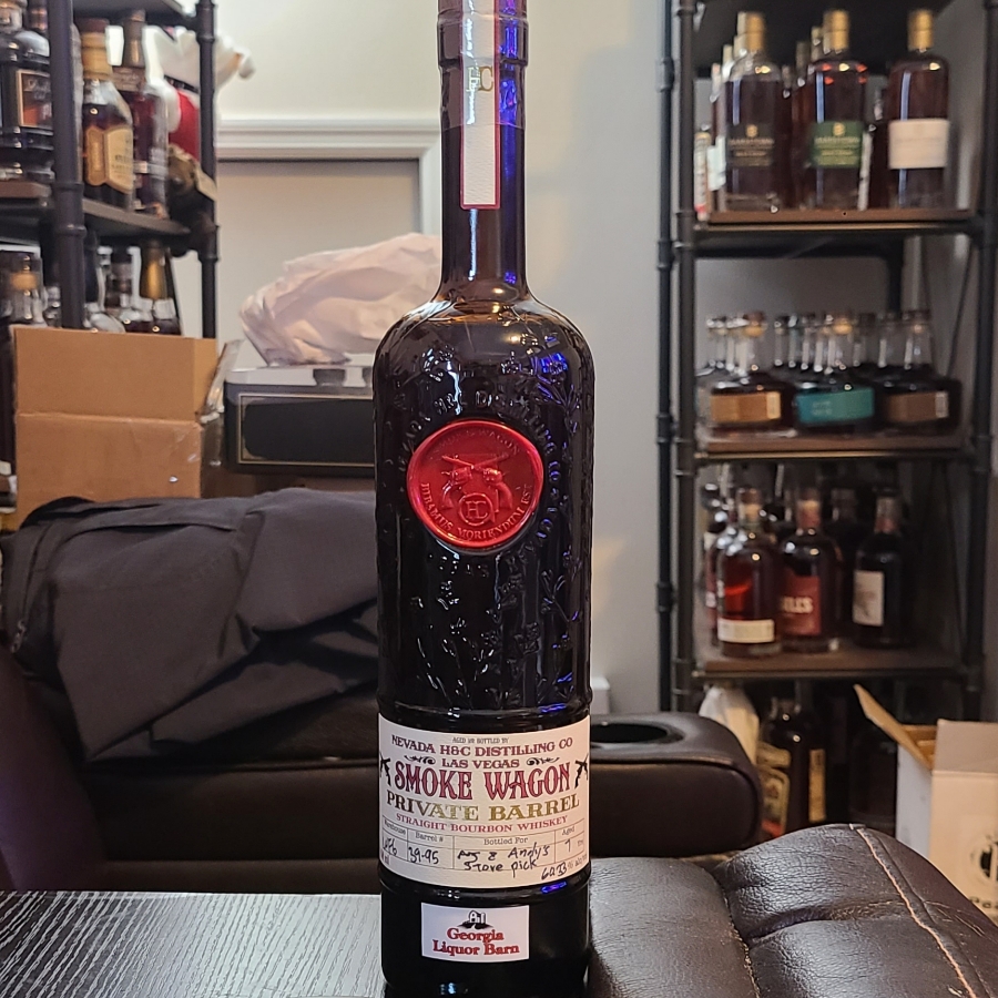 Smoke Wagon Private Barrel Bourbon (AJ & Andy's Store Pick)