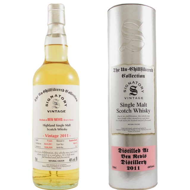 Ben Nevis 9 Year Old 2011 The Un-Chillfiltered Collection (Signatory)