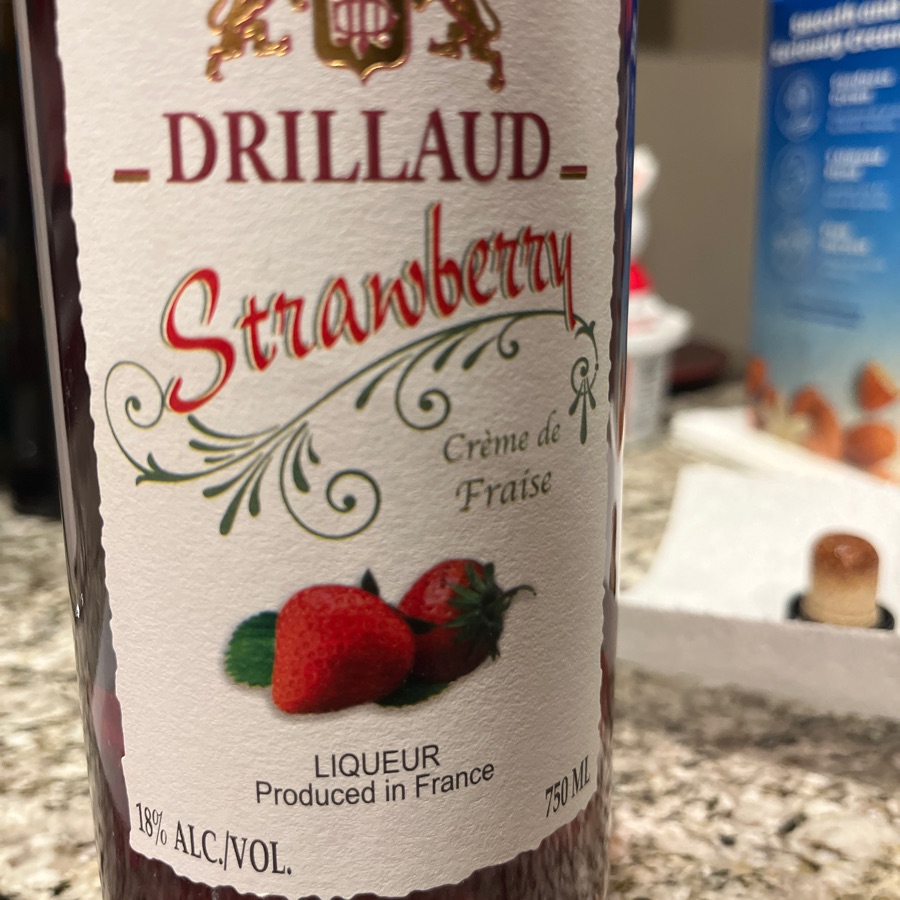 Drillaud Strawberry Liqueur