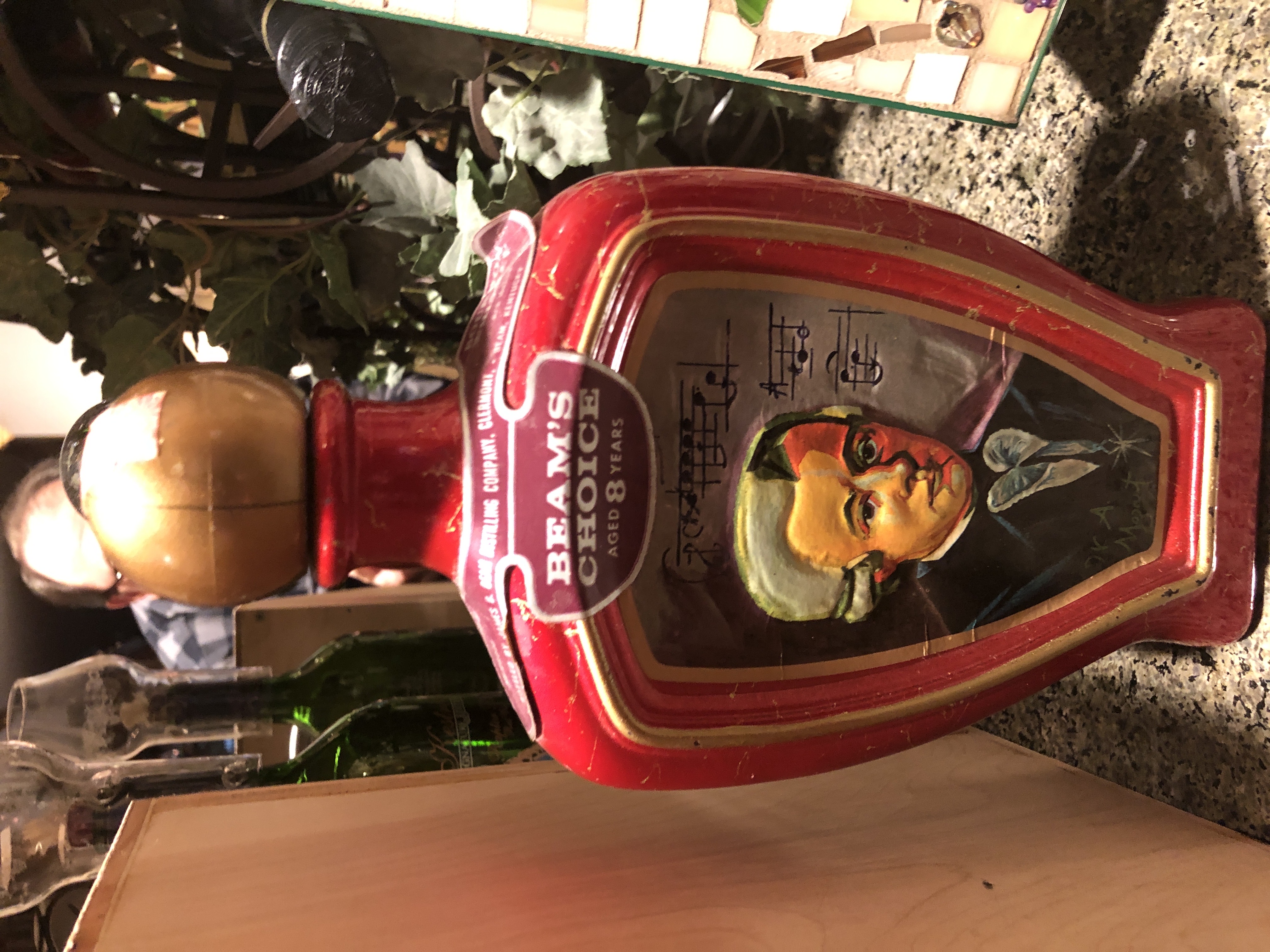 Beam's Choice 8 Year Mozart Decanter