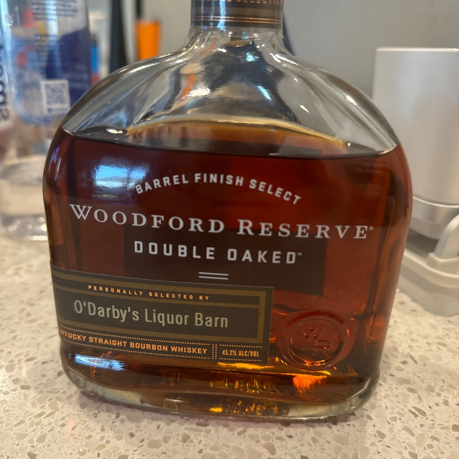 Woodford Reserve Double Oaked "Odarbys Liqour Barn"