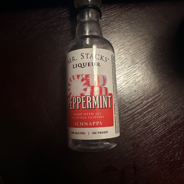 Mr. Stacks Peppermint Schnapps
