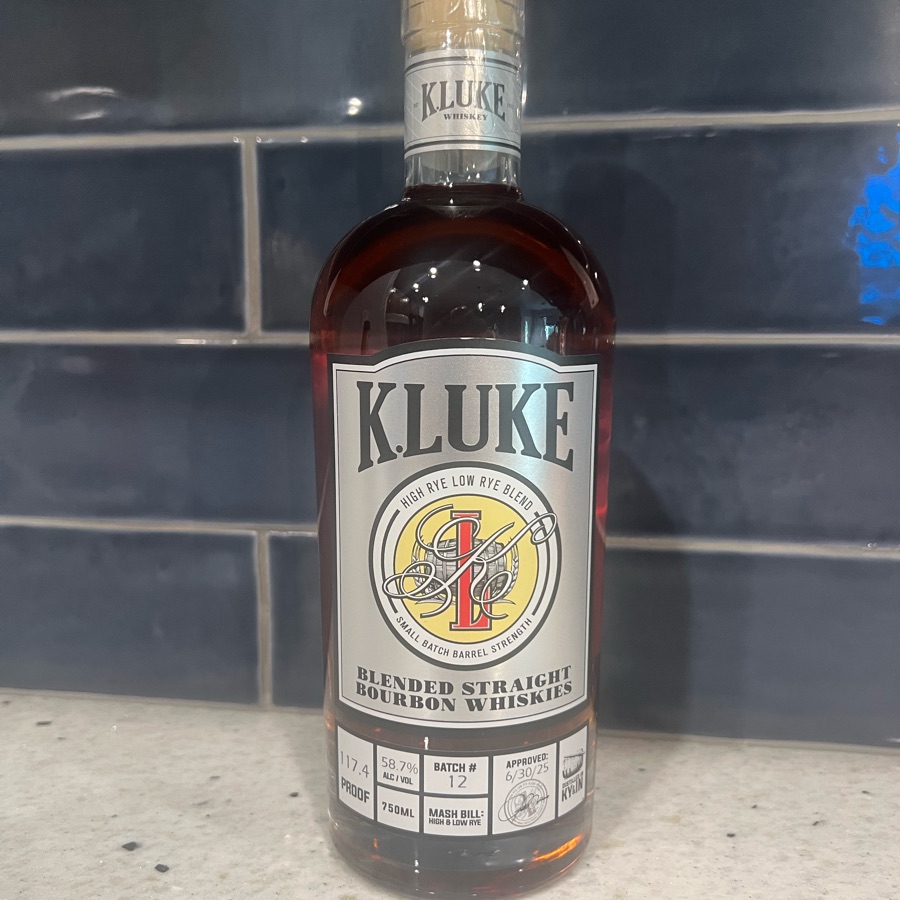 K. Luke Blended Straight Bourbon Whiskey Batch 12