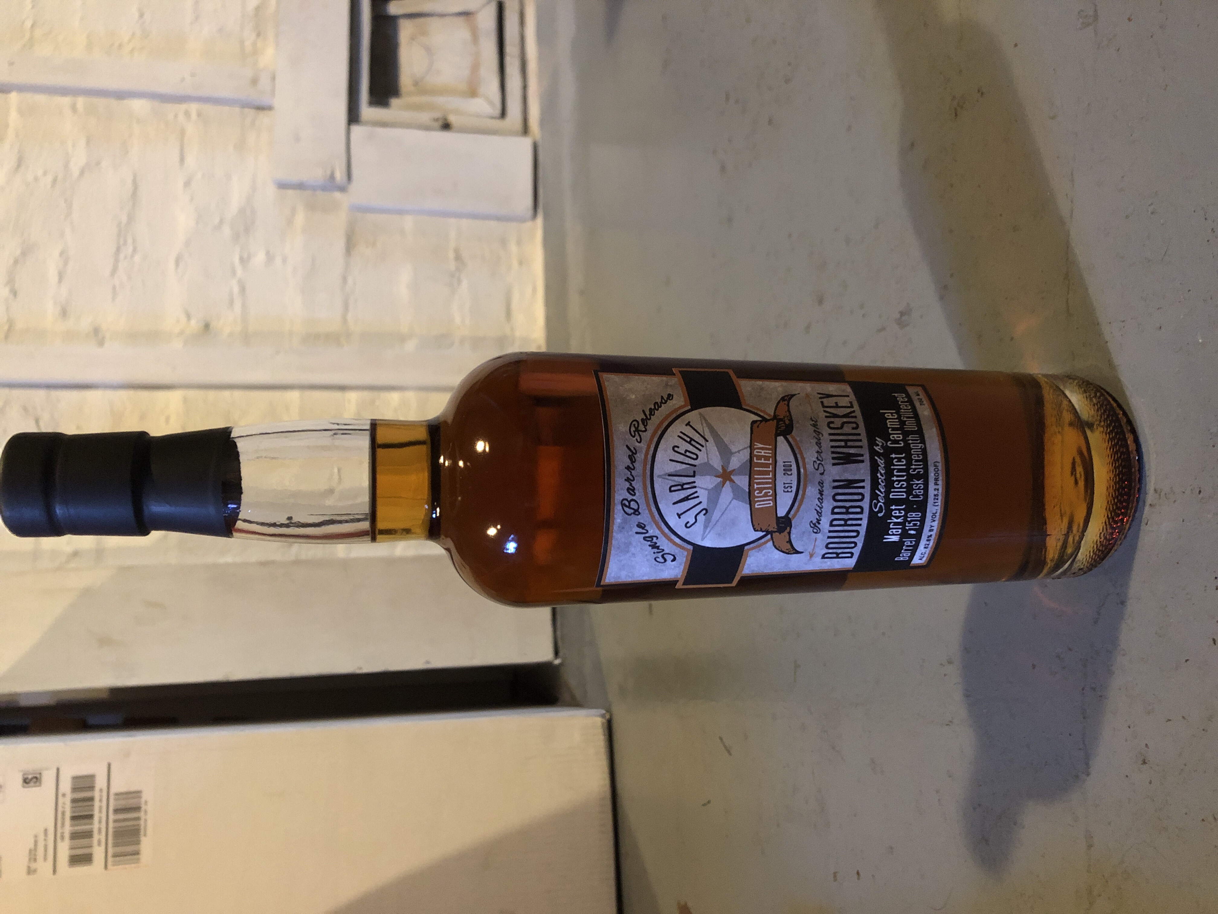 Starlight Single Barrel Indiana Straight Bourbon (Market District Carmel #1518)