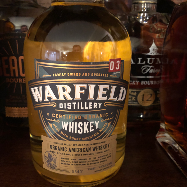 Warfield Organic American Single Malt