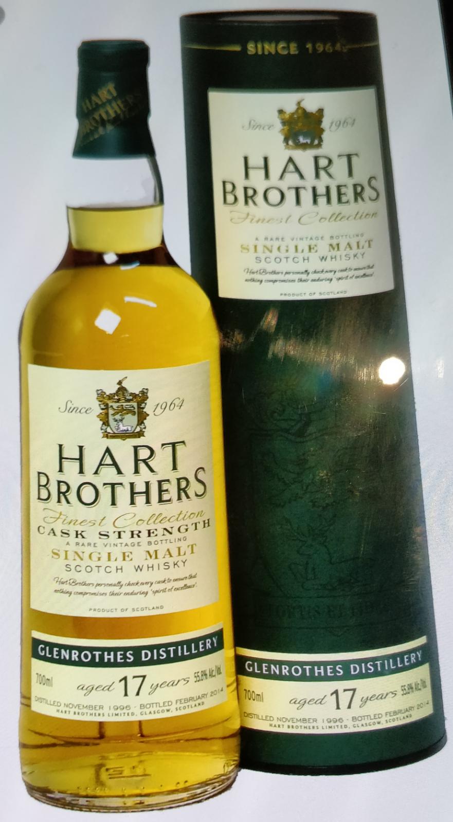 Hart Brothers Glenrothes 17Y