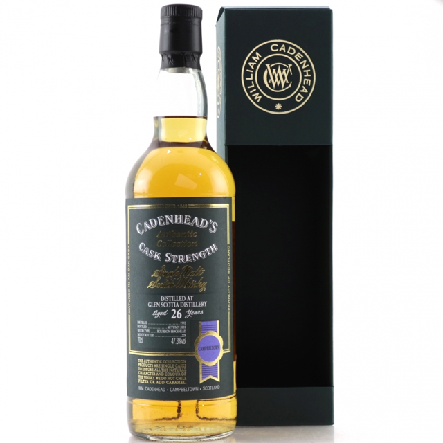 Glen Scotia 26 Year (Cadenhead's Authentic Collection)