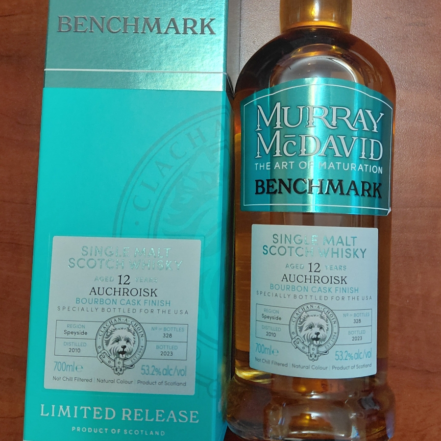 Murray McDavid Auchroisk 12 Year Bourbon Cask Finish