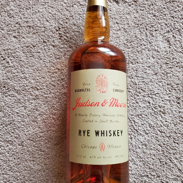 Judson & Moore Rye Whiskey