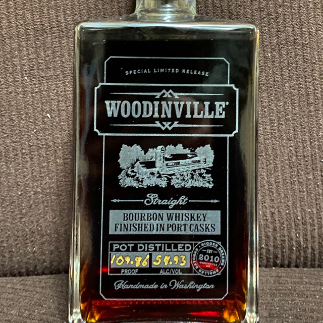 Woodinville Cask Strength Straight Bourbon Port Cask Finish