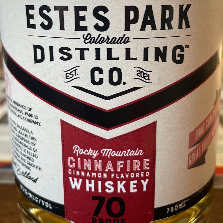 Estes Park Distilling Cinnafire