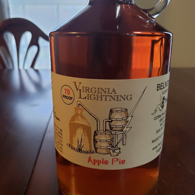 Virginia Lightning Apple Pie