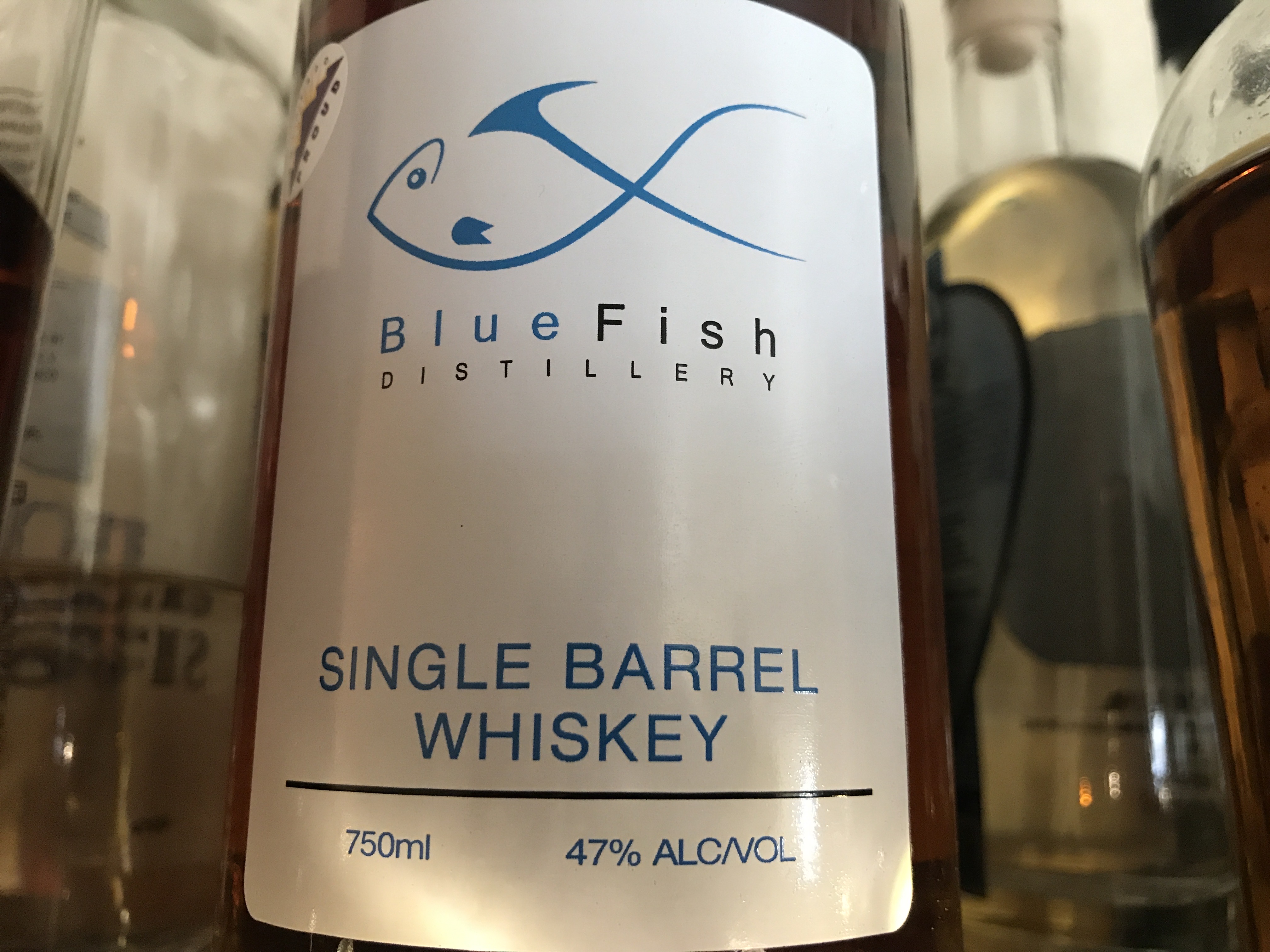 Blue Fish Distillery Single Barrel Whiskey