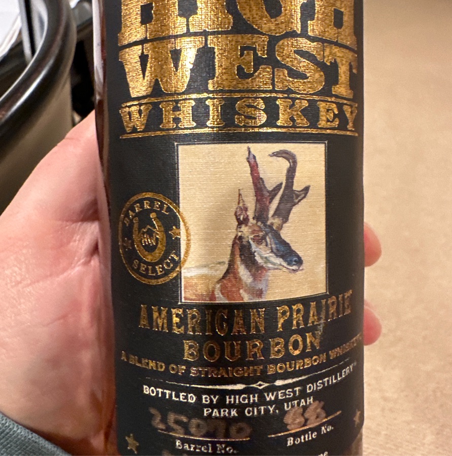 High West American Prairie Bourbon Barrel Select (Cognac Cask Finish)
